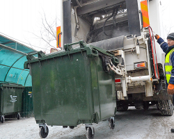 Более 1 300 контейнеров для сортируемых отходов