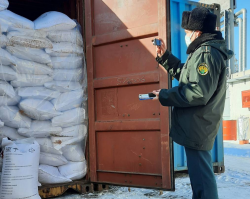 20 вагонов с сахаром вернули в Россию 