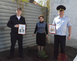 Ирбитские полицейские приняли участие в акции «Сад памяти-2023»